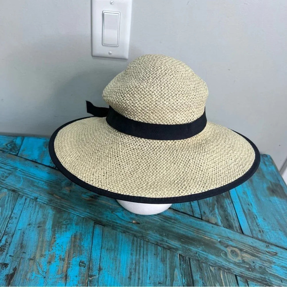 Anthropologie Pins & Needles Straw Hat - Picture 2 of 8